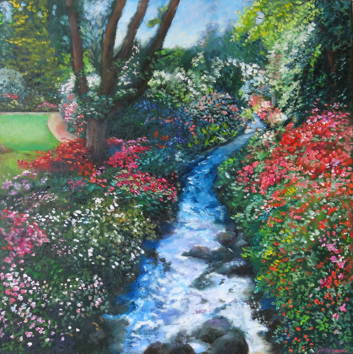 Beautiful Bodnant Gardens by Maureen Greenwood