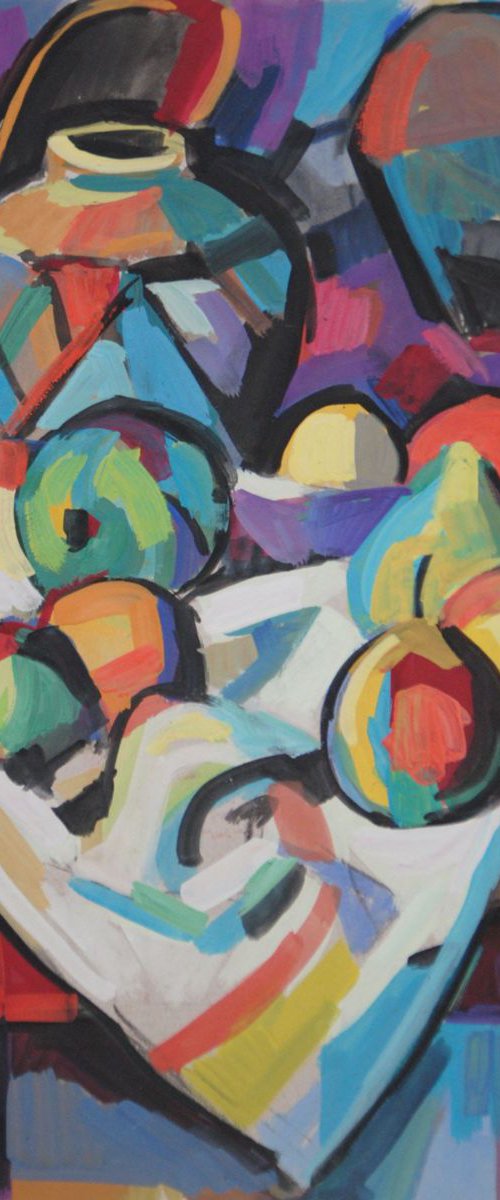 Still life / 41 x 36 cm by Maja Đokić Mihajlović