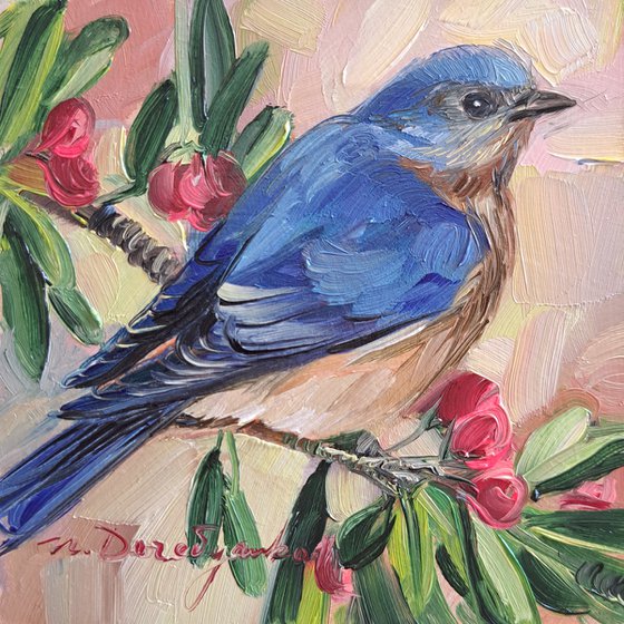 Bluebird painting