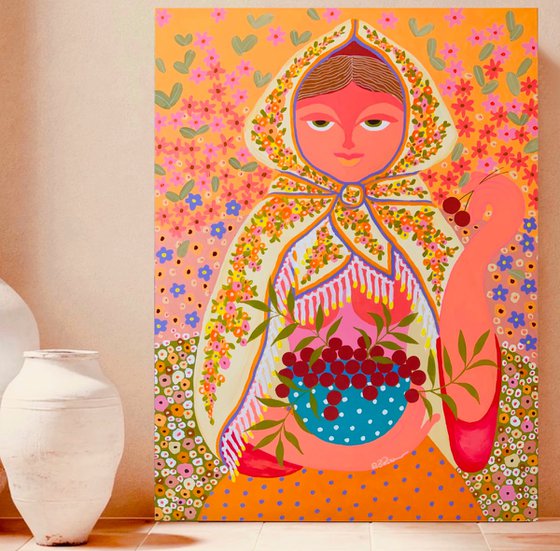 Babushka and the Cherry Bowl