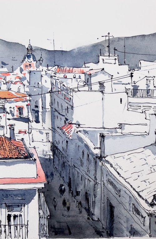 Valencia Rooftops by Eugenia Gorbacheva