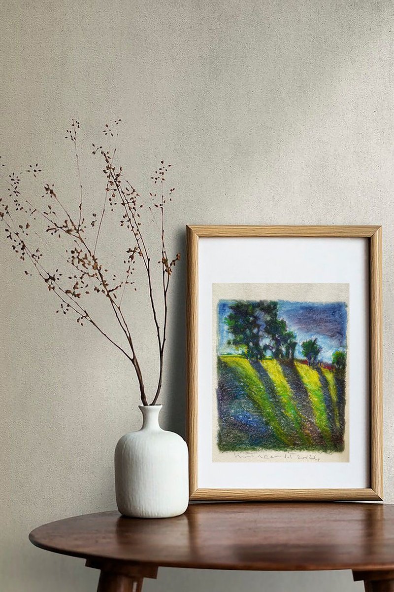 Painting , Landscape By Anahita Ghazanfari, 7 X 10, Artwork For Sale On Artfinder