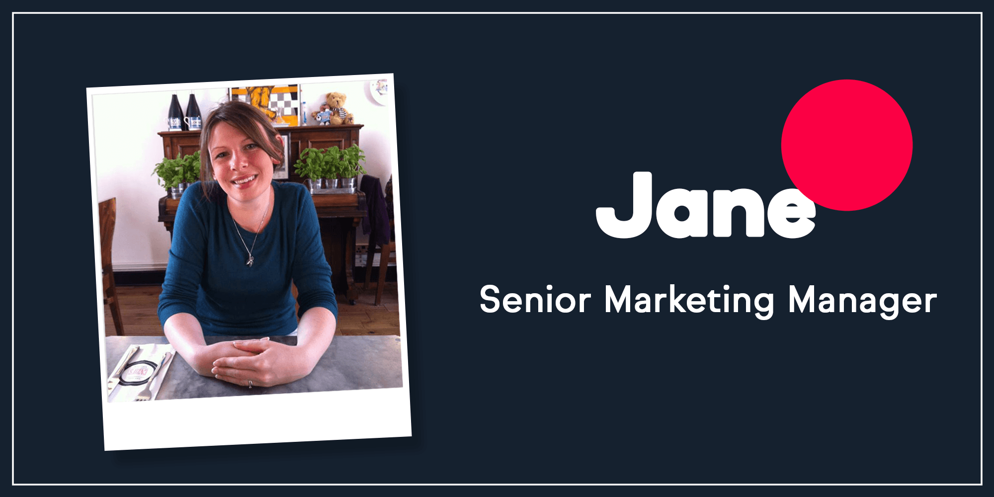 Meet the team: Jane