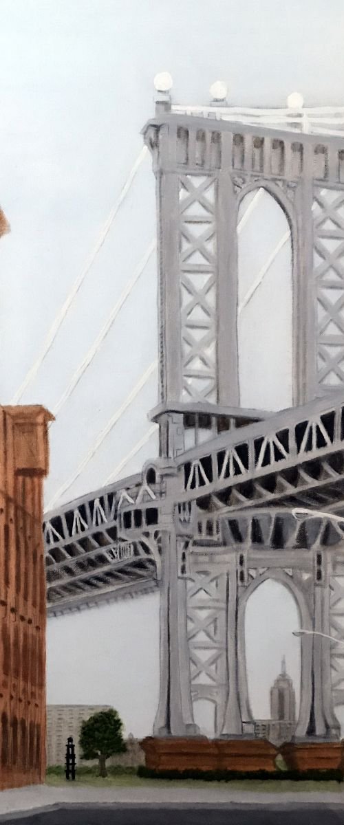 MANHATTAN BRIDGE by Leslie Dannenberg