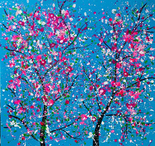 Cherry blossom by Nataliia Krykun