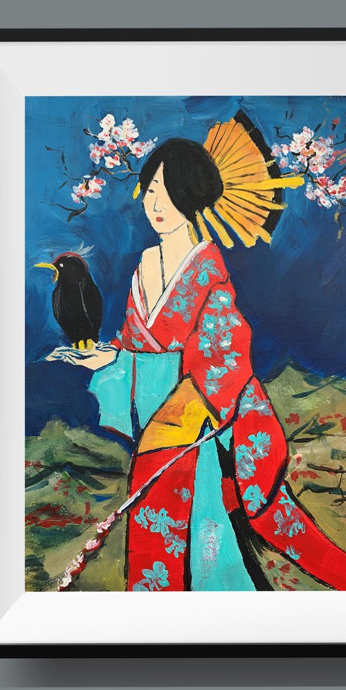 Japanese beauty. Fantasy woman. #18 by Vita Schagen