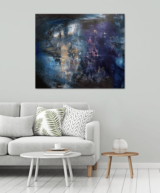 The Childhood Of Chaos 6 Large Painting Mindscape Lightscape By O KLOSKA