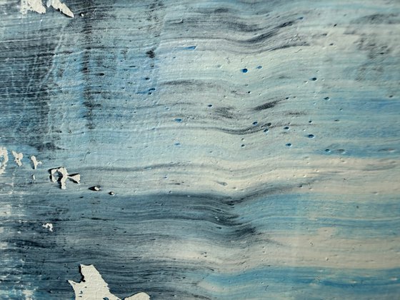 Silence between the waves. Diptych