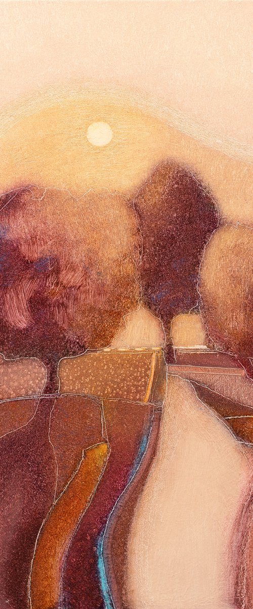 Sundown, coming down too soon by Rob   van Hoek