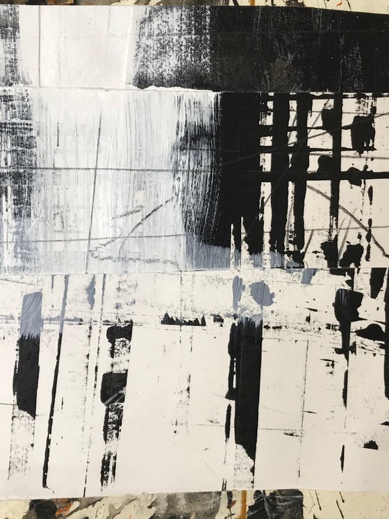 Falling Disjointed Collage