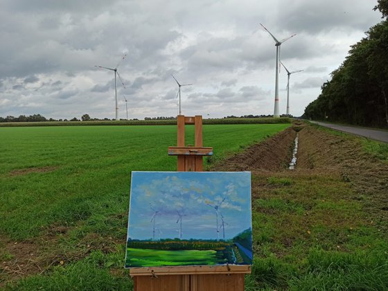 Contemporary windmills