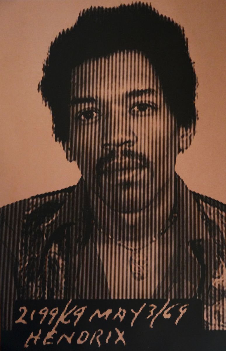 Jimi Hendrix I by David Studwell