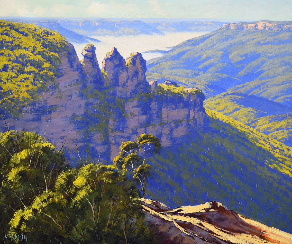Blue Mountains Australian landscape by Graham Gercken