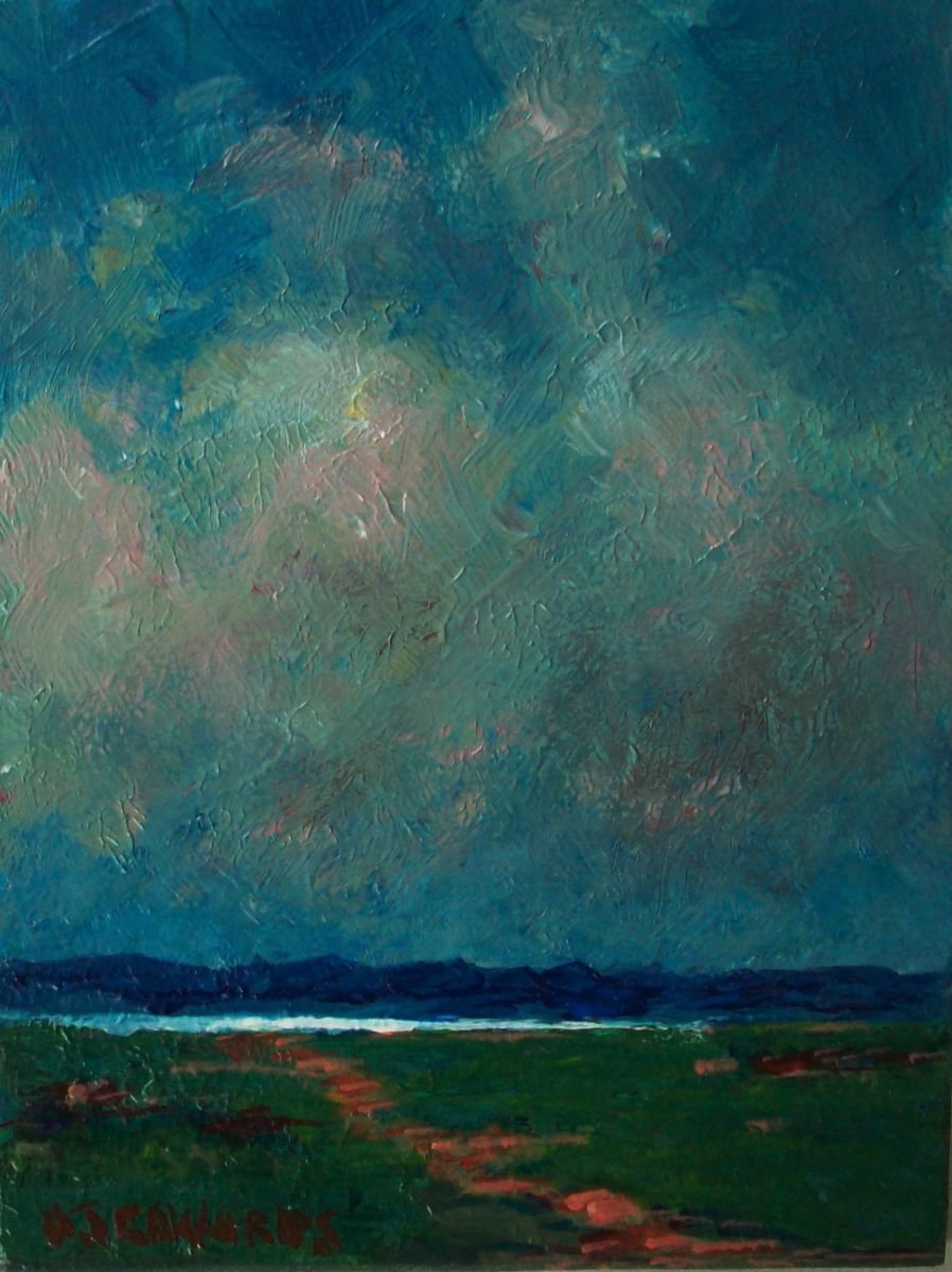 Lakeside Evening by David J Edwards