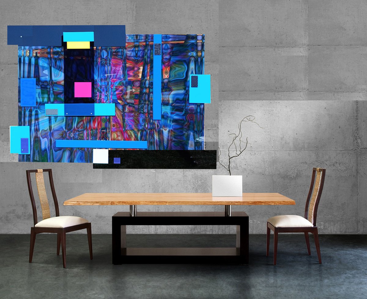 Abstract Sculpture By Susan Wooler, 55 X 41", Abstract Metal Wall Art, Original Artwork