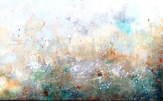 abstract fields (150 x 50 cm) Dee Brown