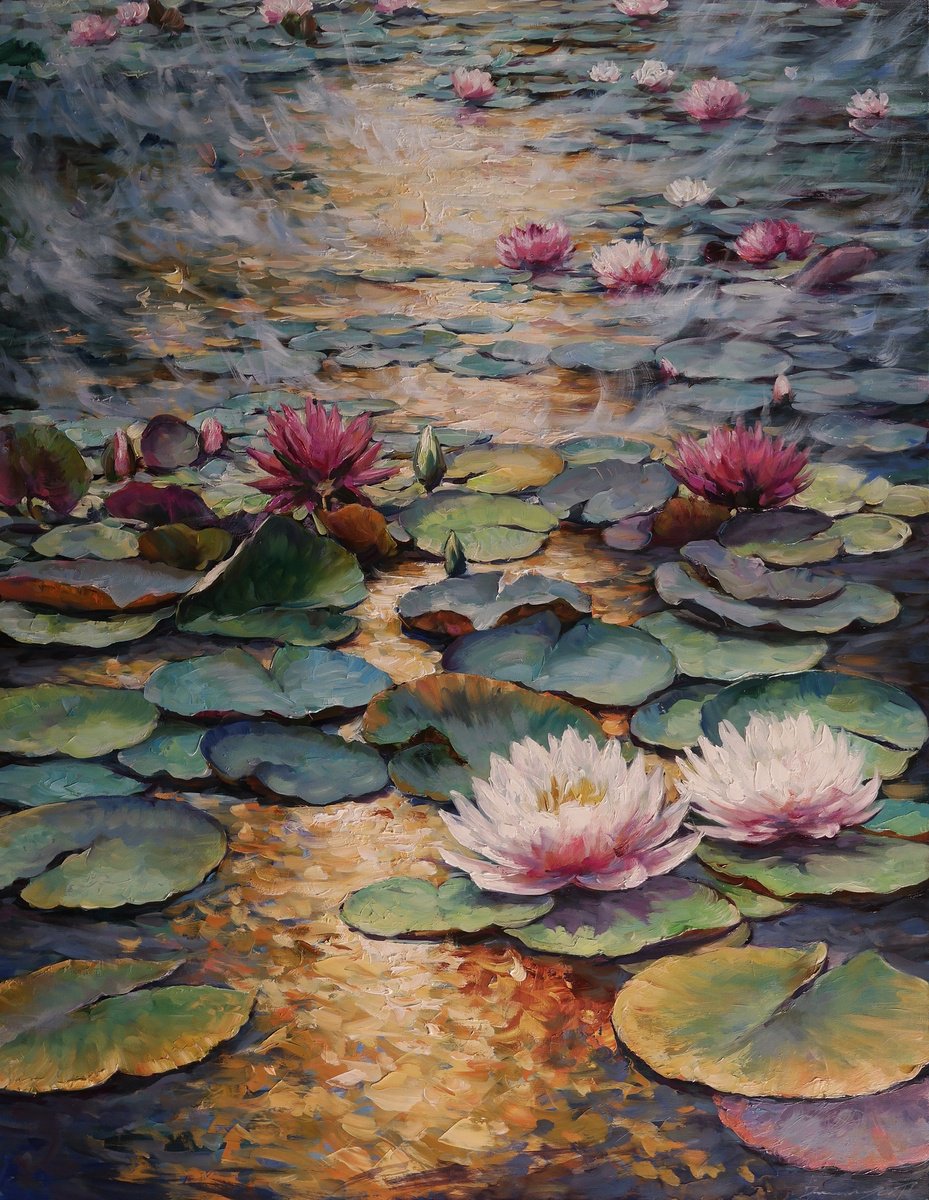 Dance Of Light By Gennady Vylusk, 28 X 35, Artwork For Sale On Artfinder