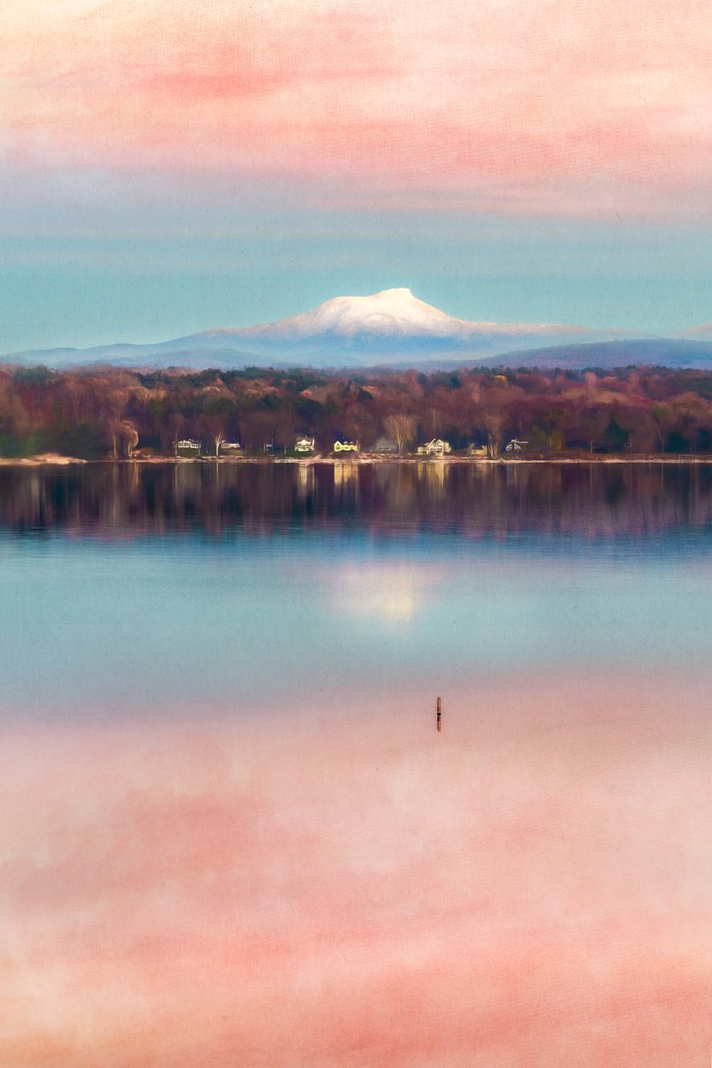 Impressionistic Photograph , Pastel Silence, 17 X 25 By Francois De Melogue, 17 X 25, Artwork For Sale On Artfinder