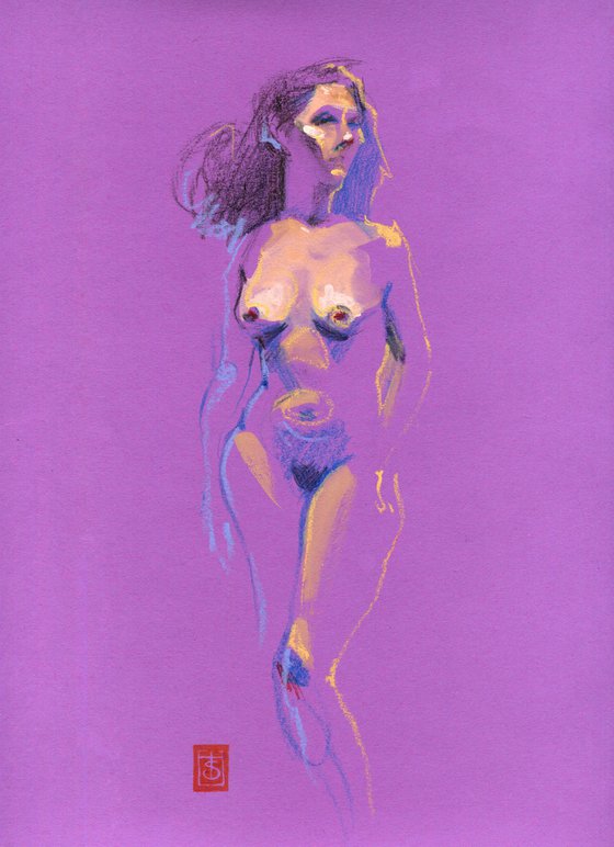 Nude life drawing 009