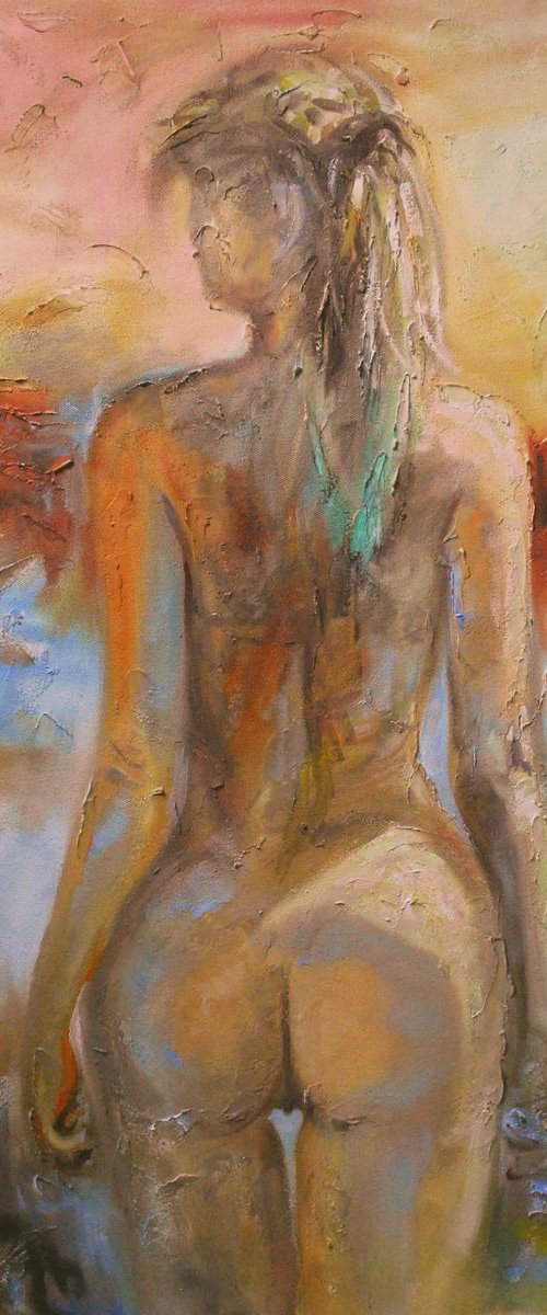 Beach air, 20x30 in by Vishalandra Dakur
