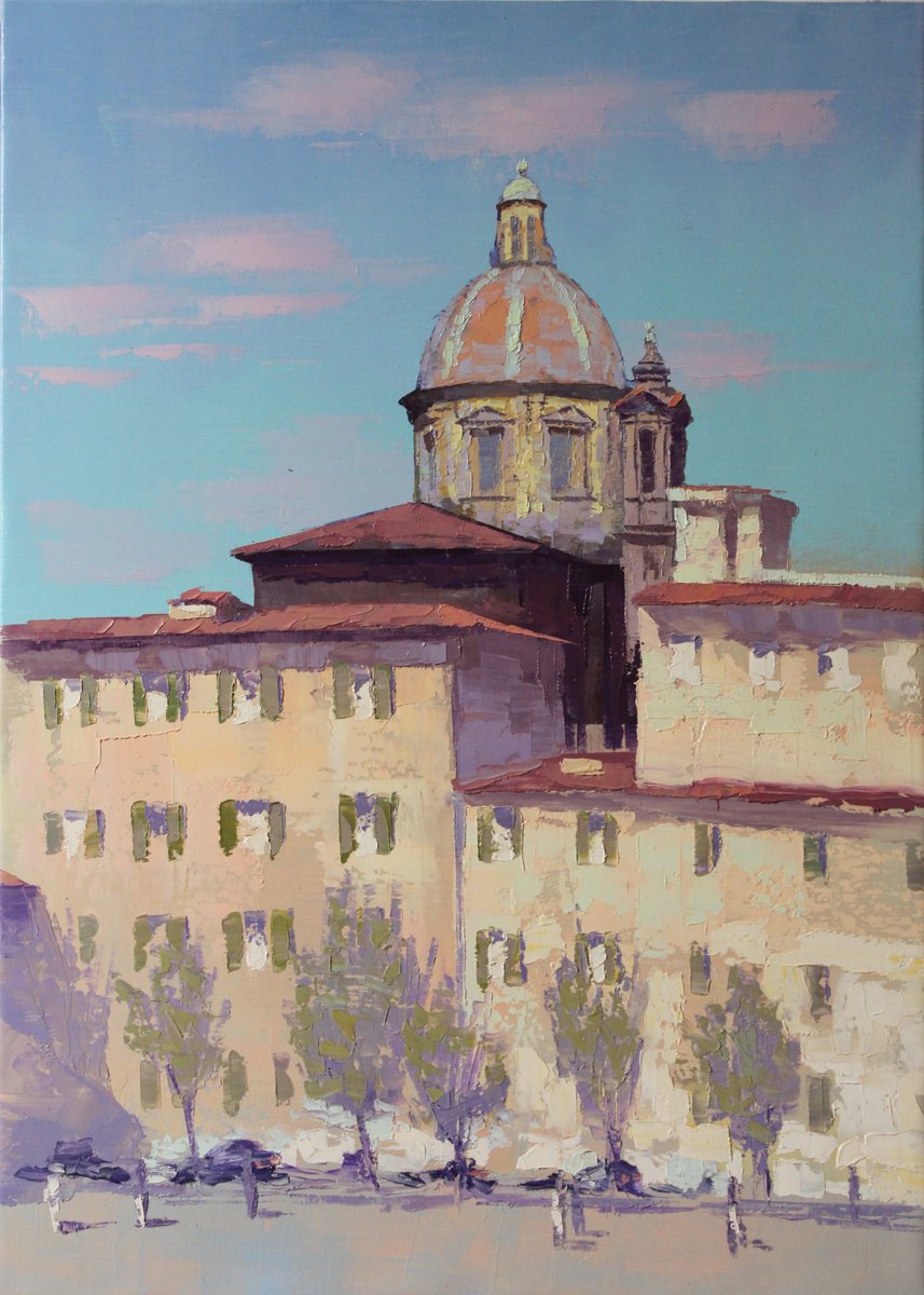 Firenze, Plein Air by REVAZ TCHEISHVILI