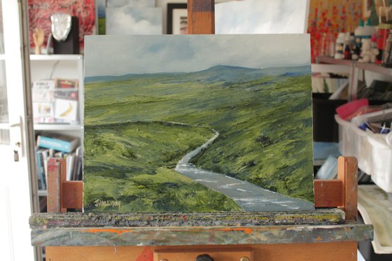 Mountain Stream, Irish Landscape