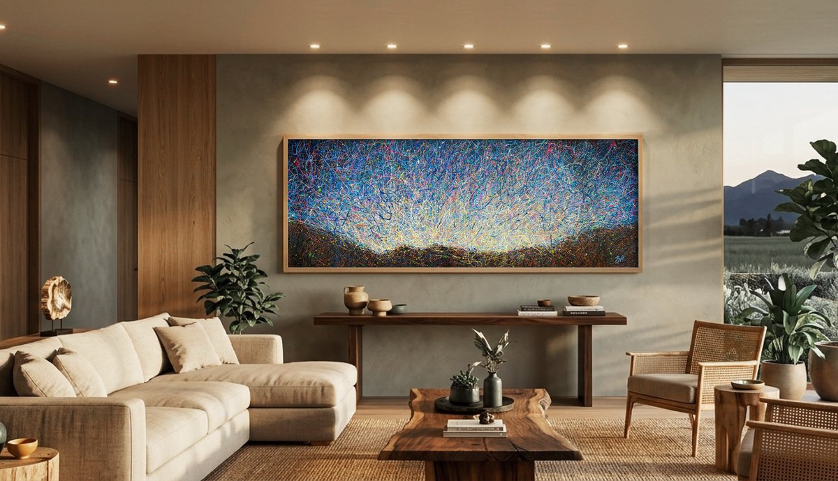  Hope Rising By Bogdana Antoniuk, 83 X 32, Artwork For Sale On Artfinder