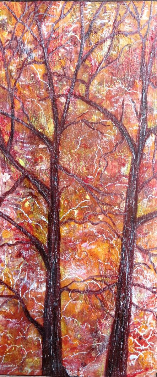 Trees 4 by Roz Edwards