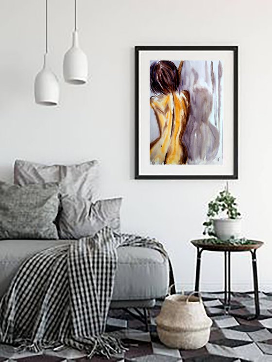 Woman Nude Painting