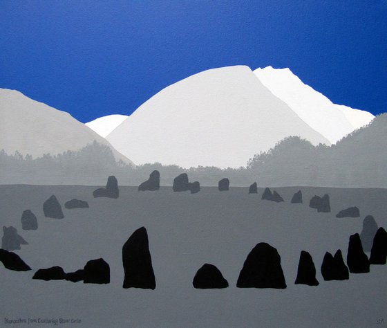 Blencathra from Castlerigg Stone Circle