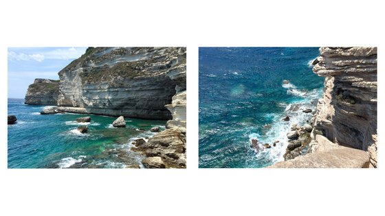 Bonifacio, Corsica Diptych