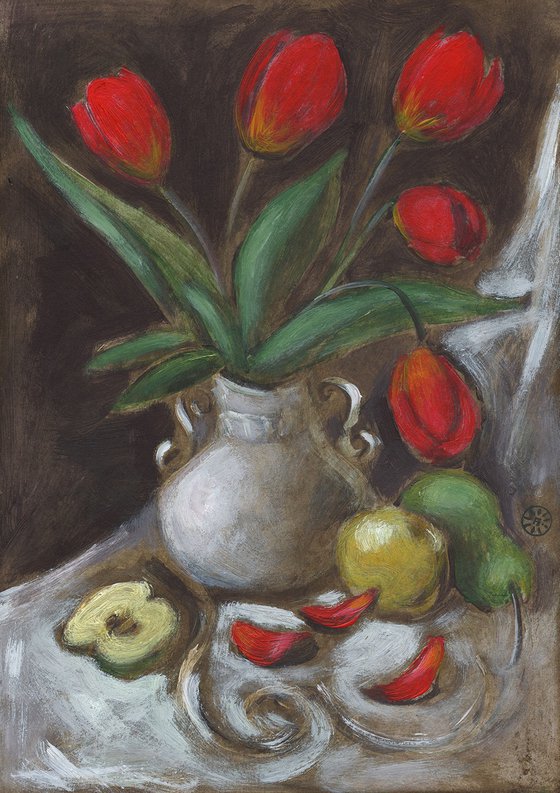 Still Life With Tulips