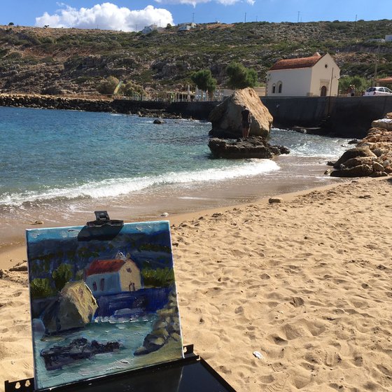 Kamaris beach
