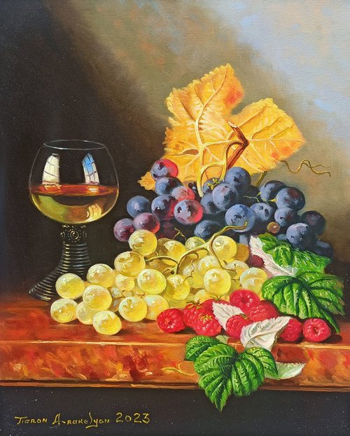 Still life with fruits by Tigran Araqelyan