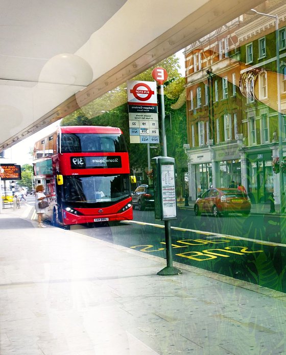 Hold the bus :  London 2018   1/20 12"X8"