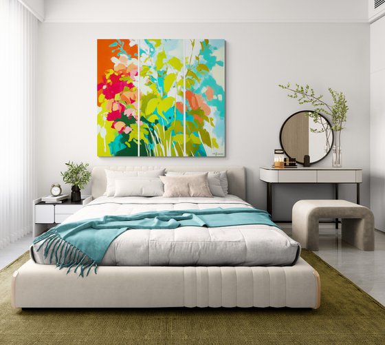 The rays touch the leaves #4