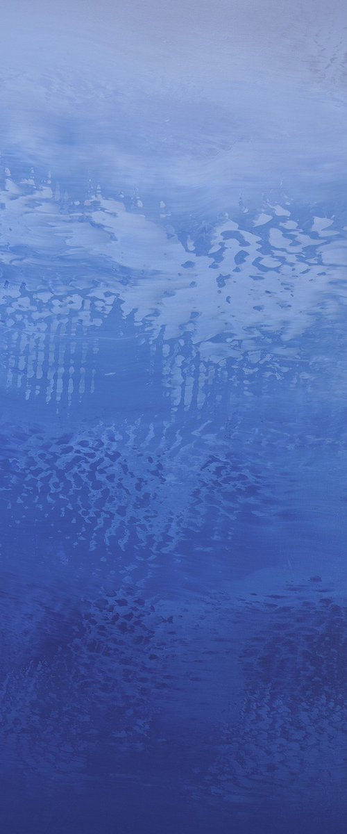 Violet Blue - Color Field by Suzanne Vaughan