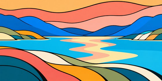 Flowing Landscape #47