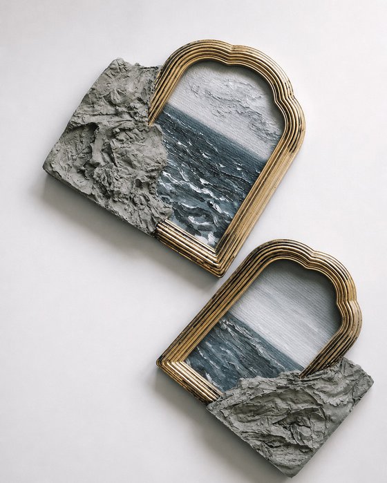 Lost Shores - Diptych