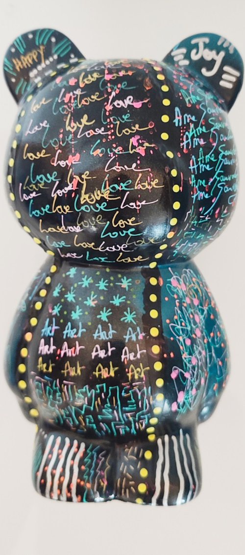 Ourson love and joy by ÂME SAUVAGE