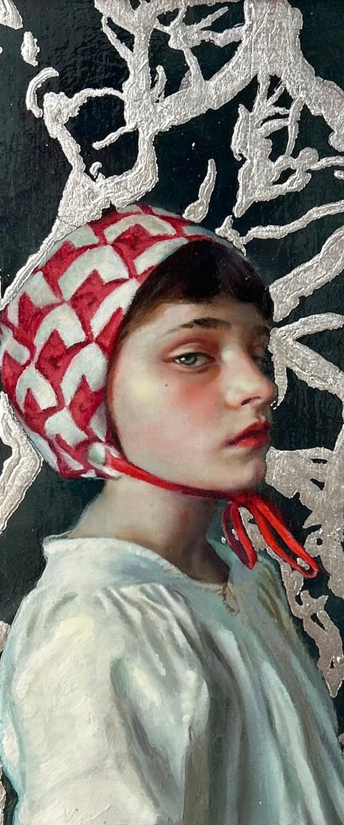 Pressure — Original Oil Portrait by Anastasia Borodina