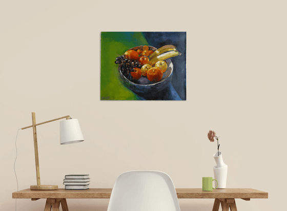 Autumn's Bounty on Canvas