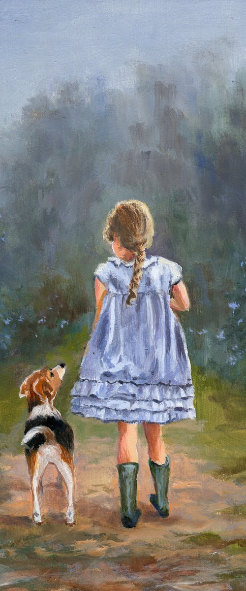 'Chatting on the walk' by Lucia Verdejo