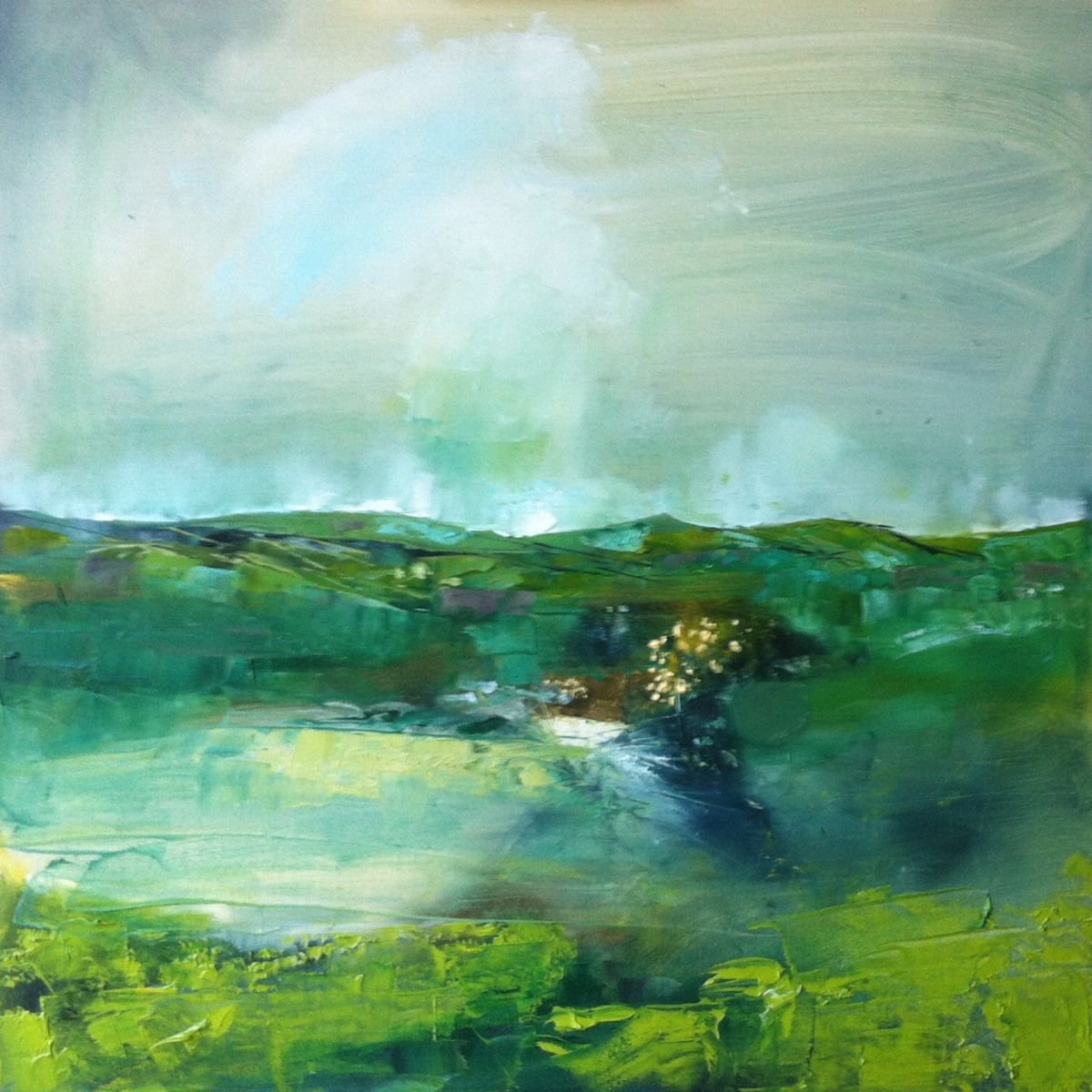 LLangollen Landscape by Ailleen Byrne