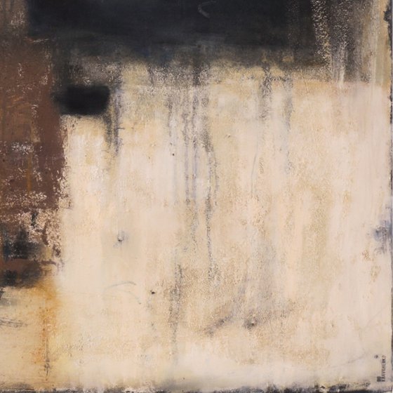 Wabi-Sabi #5 48" x 48" Oil on Canvas by Bo Kravchenko