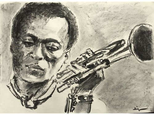 Miles Davis by Dominique Dève