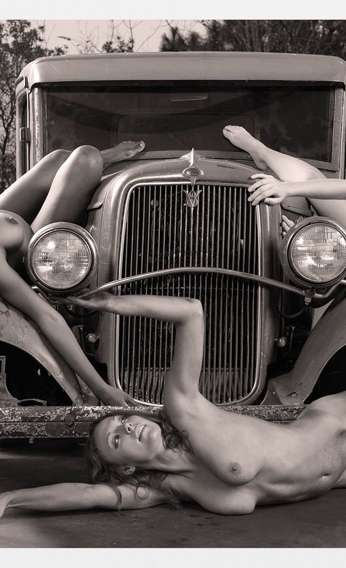 Three on Ford V8 by Aaron Knight