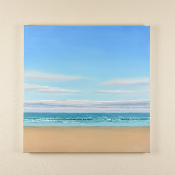 Emerald Ocean - Blue Sky Seascape