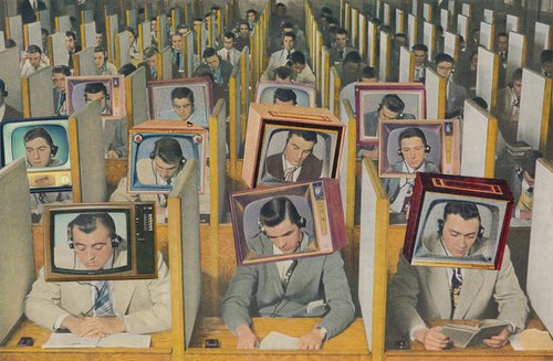 Television Programmers by Paper Draper