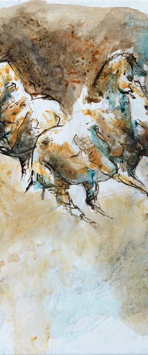 Equine Nude 11a by Benedicte Gele